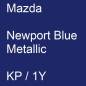 Preview: Mazda, Newport Blue Metallic, KP / 1Y.